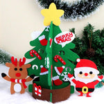 DIY 3D Felt Christmas Tree (7 Designs) Free Promotion