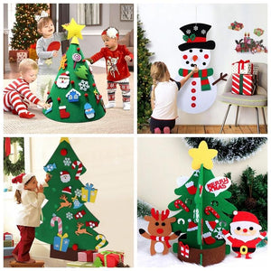 DIY 3D Felt Christmas Tree (7 Designs) Free Promotion