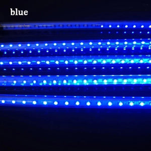 Snowfall LED Lights (3 Sizes) White, Blue or Multi-color [US or EU Plug]