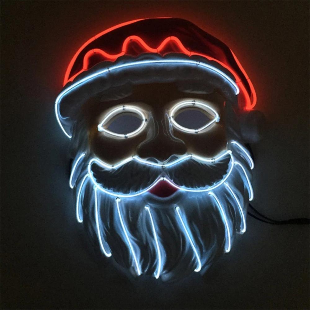 Santa LED Purge Halloween Mask