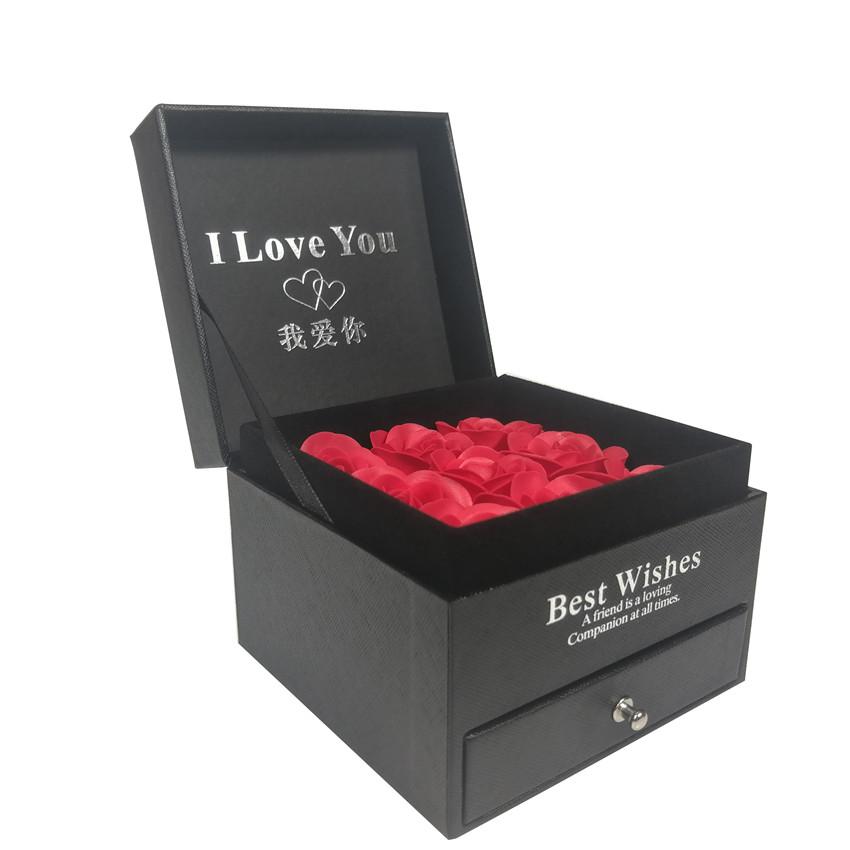 9 Immortal Enchanted Roses Jewelry Box (4 Colors)