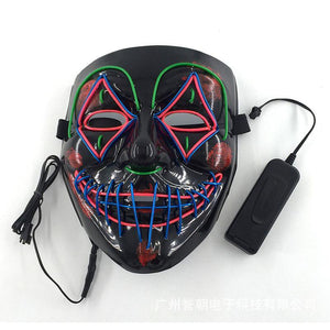 Clown LED Halloween Mask