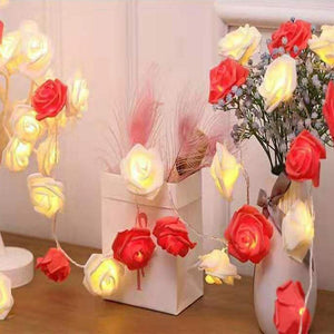Enchanted Rose Tree Garland String Lights (4 Colors) USB or Battery 1.5/3/4.5/6m