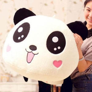 Kawaii Panda Pillow Plush 3D Stuffed Animal (4 Variants) 45 or 55cm