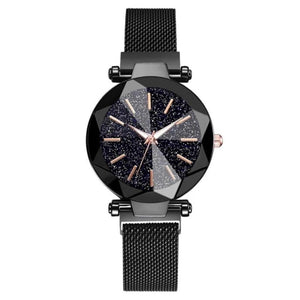 Luxury Starry Sky Women's Watch Stainless Steel Magnetic Band  (18 Colors)