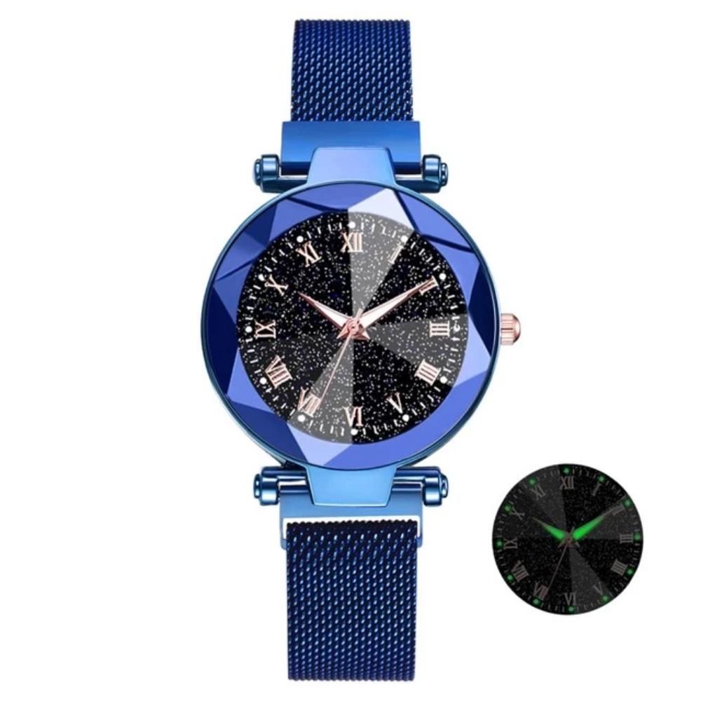 Luxury Starry Sky Women's Watch Stainless Steel Magnetic Band  (18 Colors)