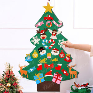 DIY 3D Felt Christmas Tree (7 Designs) Free Promotion