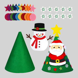 DIY 3D Felt Christmas Tree (7 Designs) Free Promotion