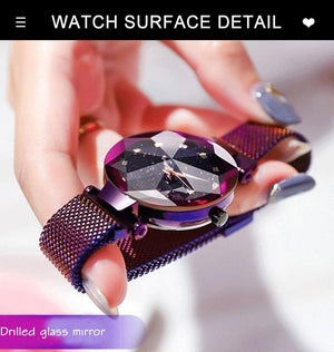 Luxury Starry Sky Women's Watch Stainless Steel Magnetic Band  (18 Colors)