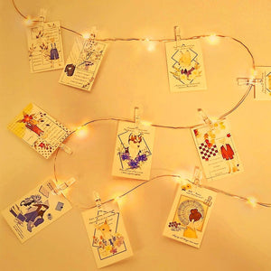 LED Indoor Photo Fairy Copper Lights Kit (3 Sizes)