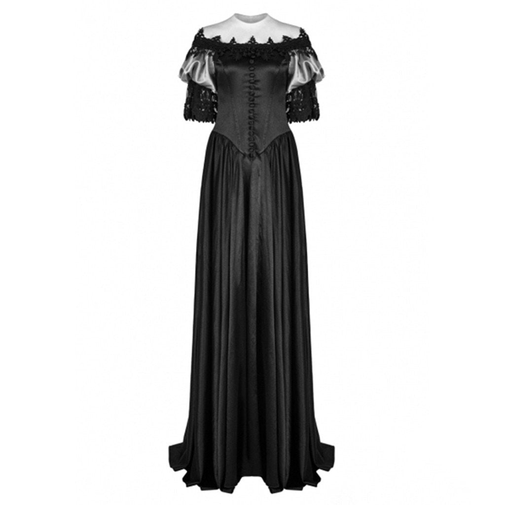 Darkest Night Victorian Renaissance Dress Costume (2 Colors)