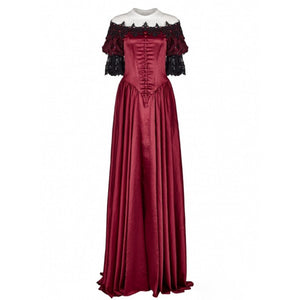 Darkest Night Victorian Renaissance Dress Costume (2 Colors)