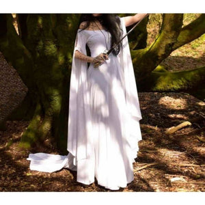 Renaissance Pixie Long Sleeve Dress (5 Colors) S - 5XL