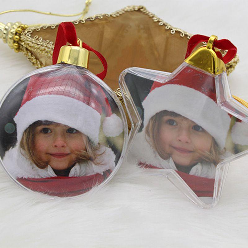 DIY Custom Photo Christmas Tree Ornament Decoration