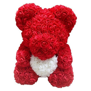 Enchanted Forever Rose Teddy Bear Reindeer Plaid (29 Designs)