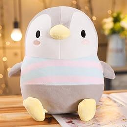 Chunk Penguin Pillow Plush 3D Stuffed Animal (3 Sizes)