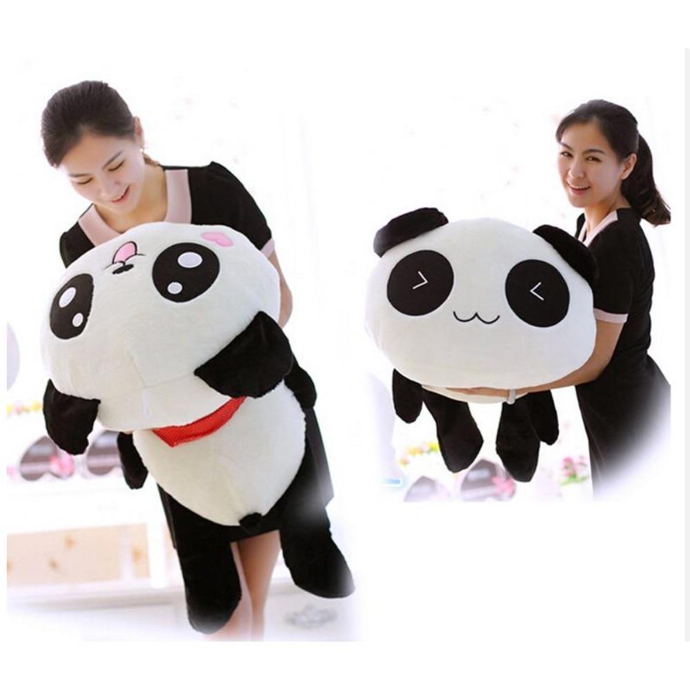 Kawaii Panda Pillow Plush 3D Stuffed Animal (4 Variants) 45 or 55cm