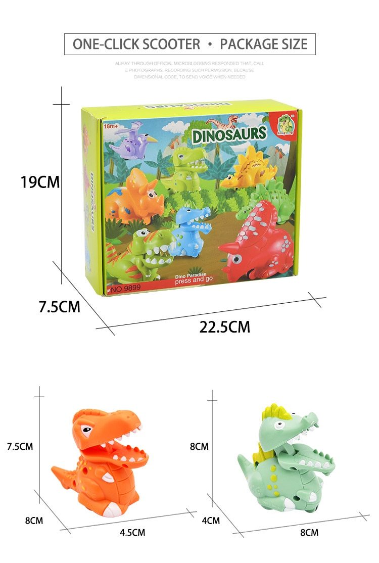Dinosaurs Play Set 8 Pack Ages 2+
