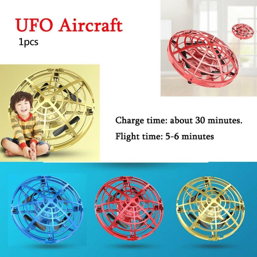 Gesture Sensing Quad-copter Induction Drone UFO (3 colors)