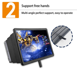 XXL Jumbo 3D Portable Universal Foldable Screen Amplifier (iOs or Android)