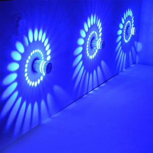 Spiral Wall Led Projection Lamp (8 Styles)
