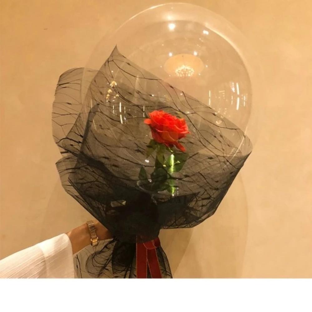 DIY Rose Balloon Bouquet Kit w/LED Fairy Lights