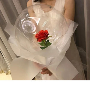 DIY Rose Balloon Bouquet Kit w/LED Fairy Lights