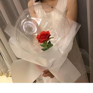 DIY Rose Balloon Bouquet Kit w/LED Fairy Lights