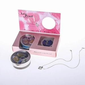 Natural Pearl of Love Fresh Oyster Zodiac Necklace & Gift Box (17 Styles)