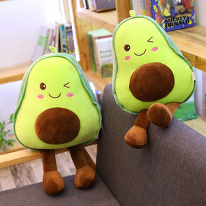 Avocado Pillow Plush 3D Stuffed Animal (4 Sizes)