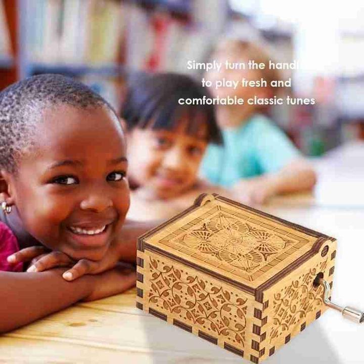 *Custom 2-4 weeks to make* Personalized Text - Engraved Music Box - Anniversary, Birthday & More