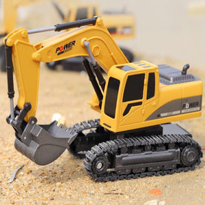 Remote Control Excavator Tractor Backhoe (AA or Rechargeable)