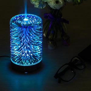 Hypnotic Galaxy Humidifier Aromatherapy Lamp