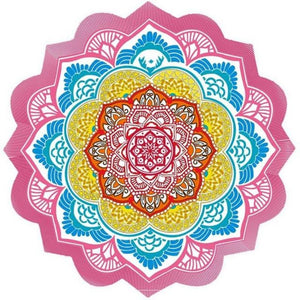 7 Color Chakra Mandala Tassel Tapestry Towel Carpet Blanket