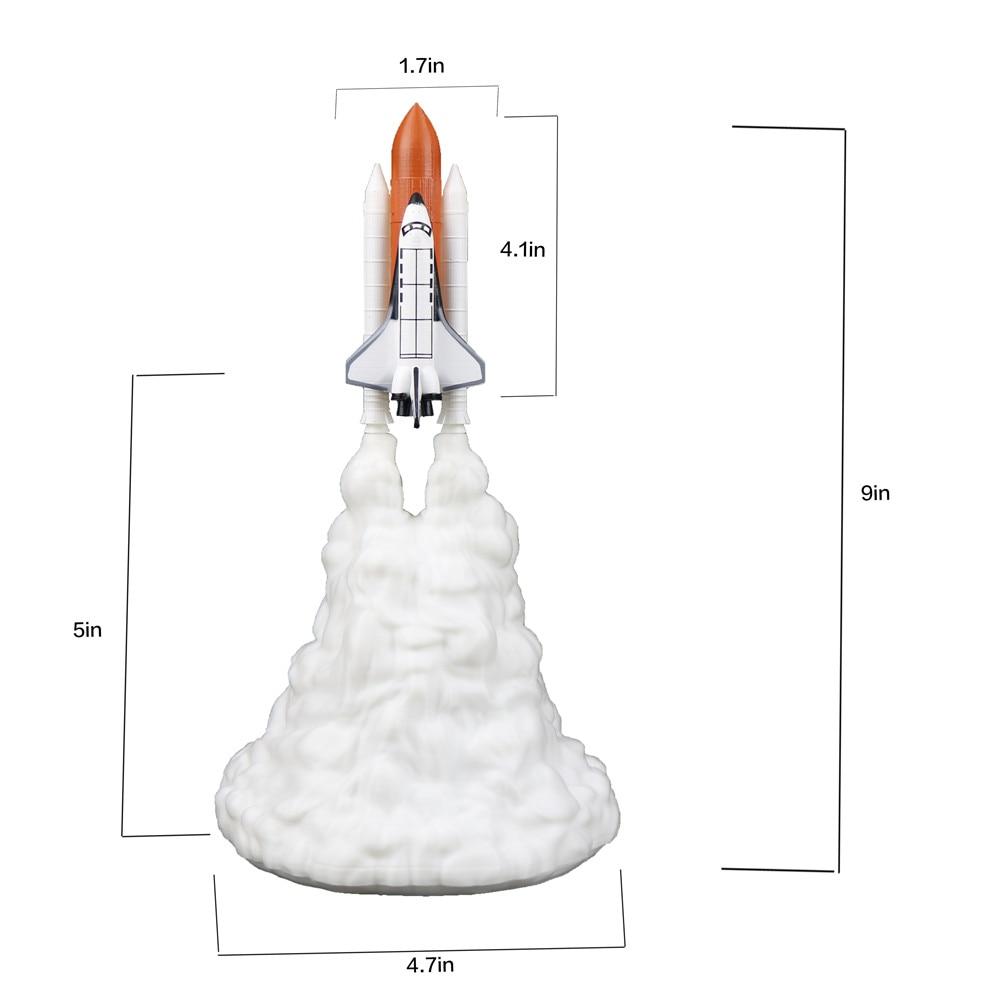 Space Shuttle Night Light Lamp (2 Styles)