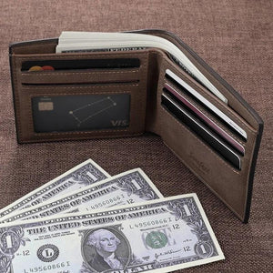 Custom Photo Wallet Personalized Children, Wife, Pets, Family (4 Colors)