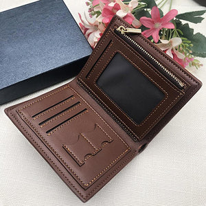 Leather Custom Photo Wallet Personalized Children, Wife, Pets, Family