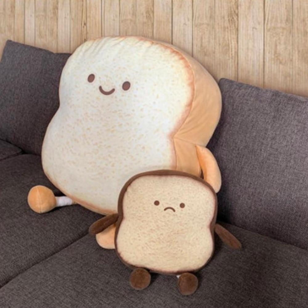 Cute Bread Emotion Pillow Plush bag Stuffed Toys (10 Designs S-XL)