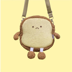 Cute Bread Emotion Pillow Plush bag Stuffed Toys (10 Designs S-XL)