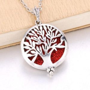 Tree of Life Aromatherapy Oil Diffuser Reiki Necklace (31 Styles)