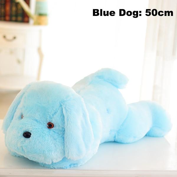 Puppy Dog LED Light Up Plush 3D Stuffed Pillow (3 Colors)