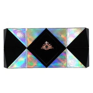 "I Love You" 100 Language Micro Projection Ring 2 in 1 Magic Expanding Bracelet With Infinity Gift Box