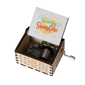 You Are My Sunshine - Engraved Music Box (4 styles)