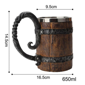 Viking Lord Knight Skull Mug (9 Styles)