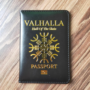 Viking Valhalla Passport Cover Protector Black product-image-1453399696 Best Gift Shoppers