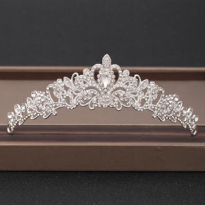 Rhinestone Crown Tiara Headpiece (31 Designs)