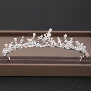 Rhinestone Crown Tiara Headpiece (31 Designs)