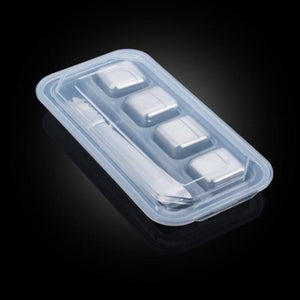 Stainless Steel Whisky Stone Chilling Cubes (4 Styles)