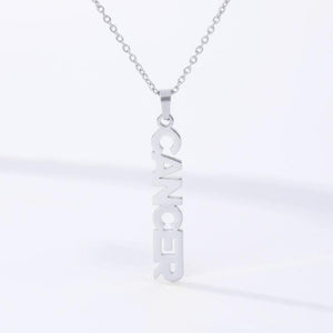 Astrology Zodiac Necklace Pendant Horoscope Constellations (12 Designs) Gold, Rose Gold or Silver