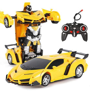 2022 Limited Edition Remote Control Robot One Button Transformation Car Toy (26 Colors)